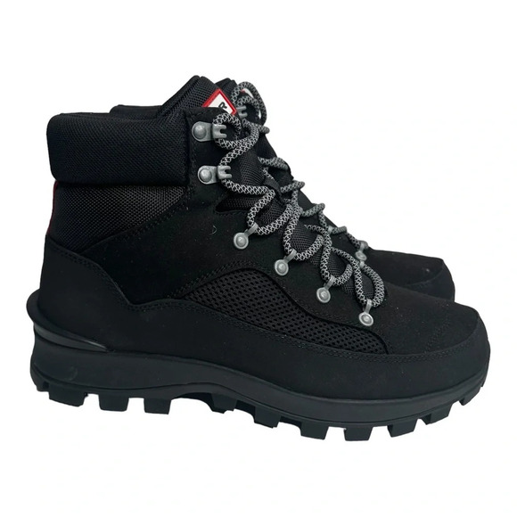 Hunter Men's Explorer Insulated Commando Boot in Black. Sz: 9 - Picture 4 of 11